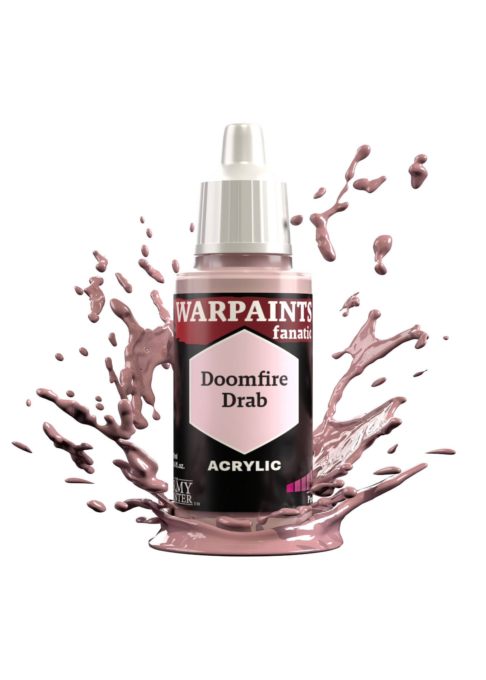 Army Painter WARPAINTS: FANATIC ACRYLIC DOOMFIRE DRAB 18ml
