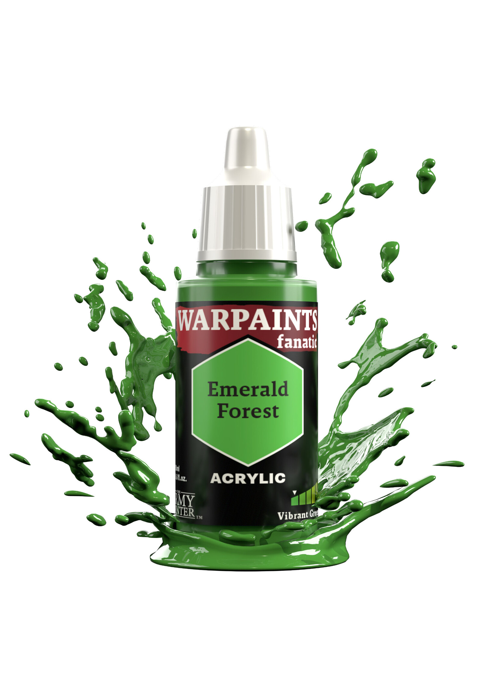 Army Painter WARPAINTS: FANATIC ACRYLIC EMERALD FOREST 18ml