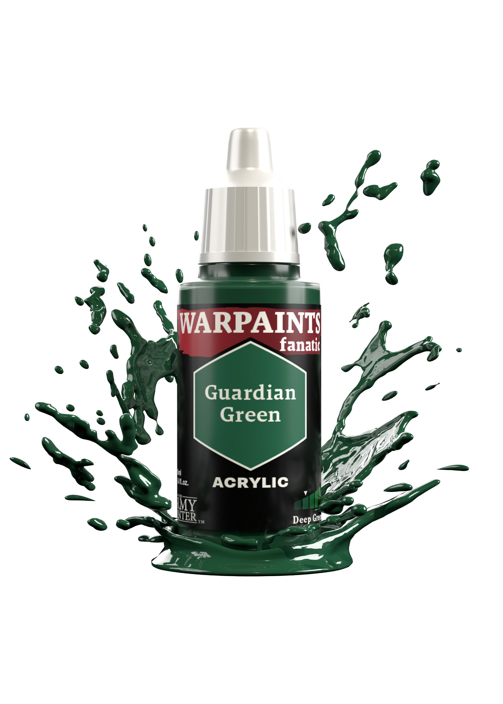 Army Painter WARPAINTS: FANATIC ACRYLIC GUARDIAN GREEN 18ml
