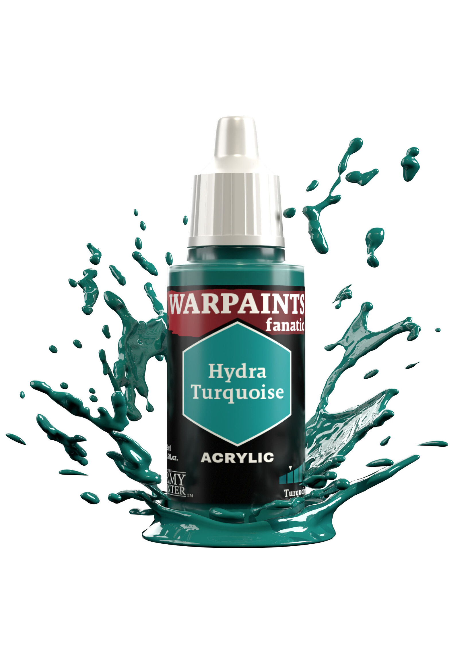 Army Painter WARPAINTS: FANATIC ACRYLIC HYDRA TURQUOISE 18ml
