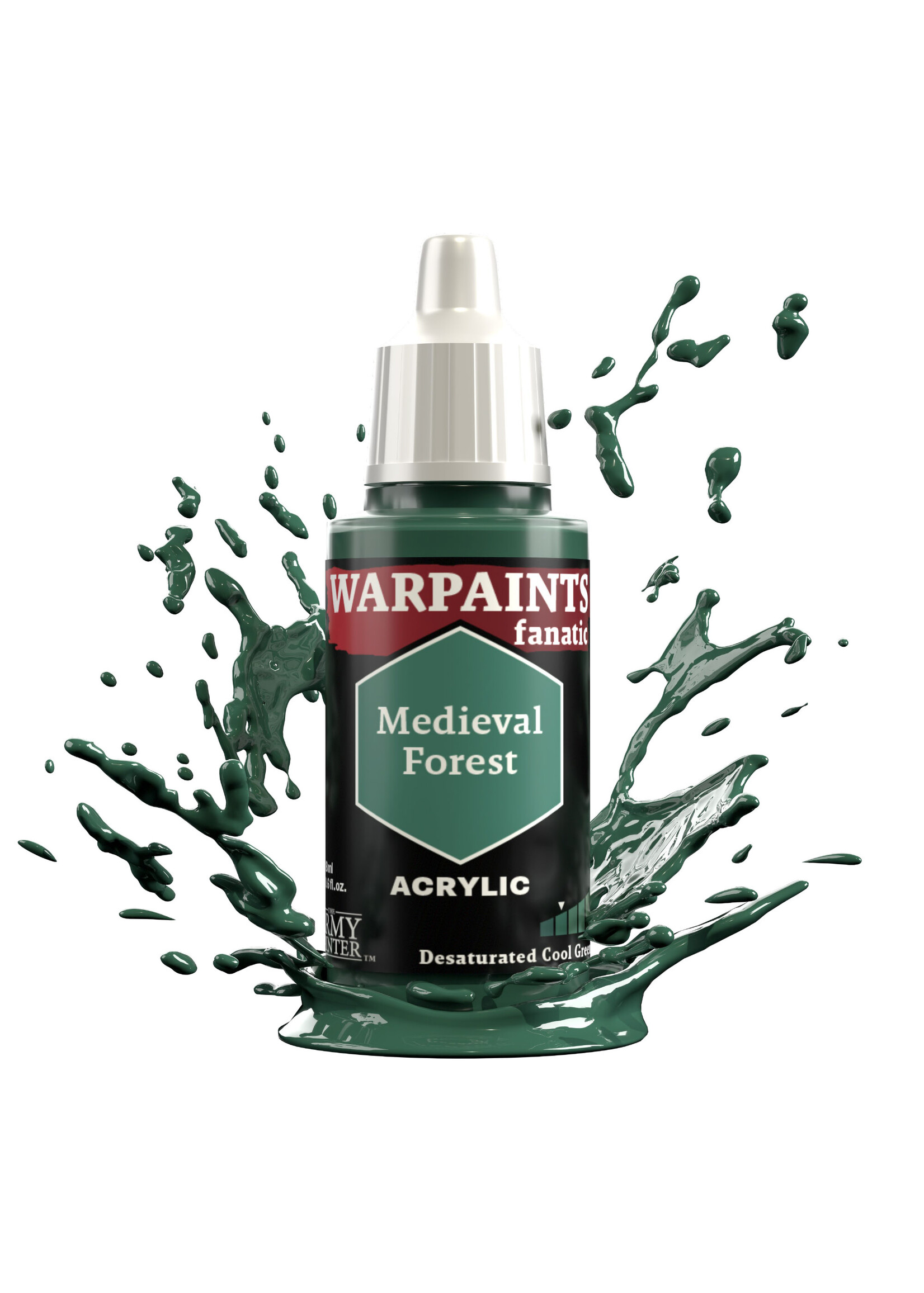 Army Painter WARPAINTS: FANATIC ACRYLIC MEDIEVAL FOREST 18ml
