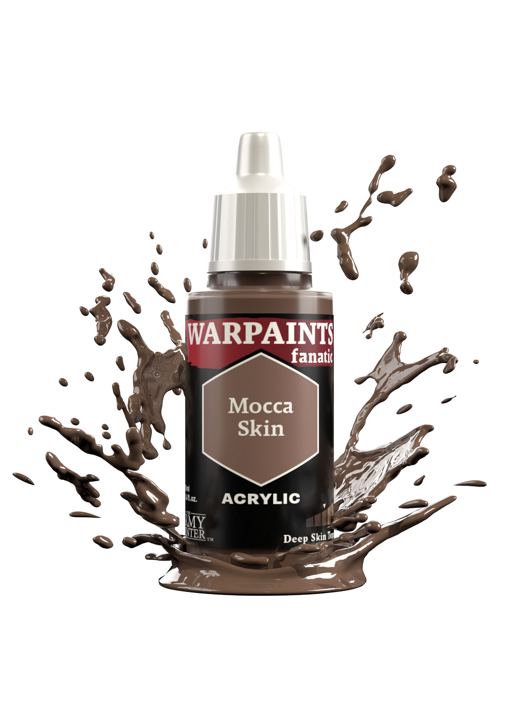 Army Painter WARPAINTS: FANATIC ACRYLIC MOCCA SKIN 18ml