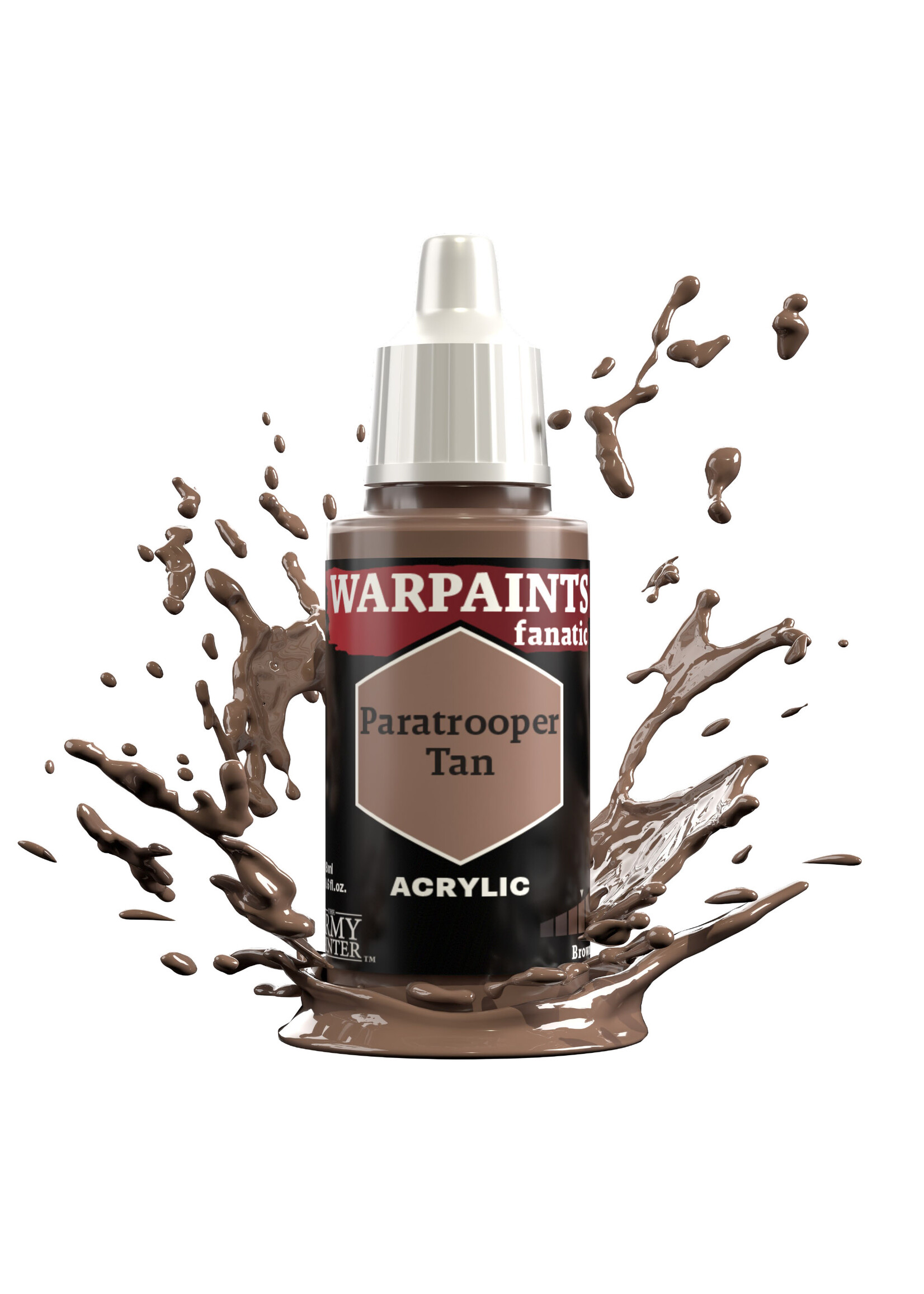 Army Painter WARPAINTS: FANATIC ACRYLIC PARATROOPER TAN 18ml