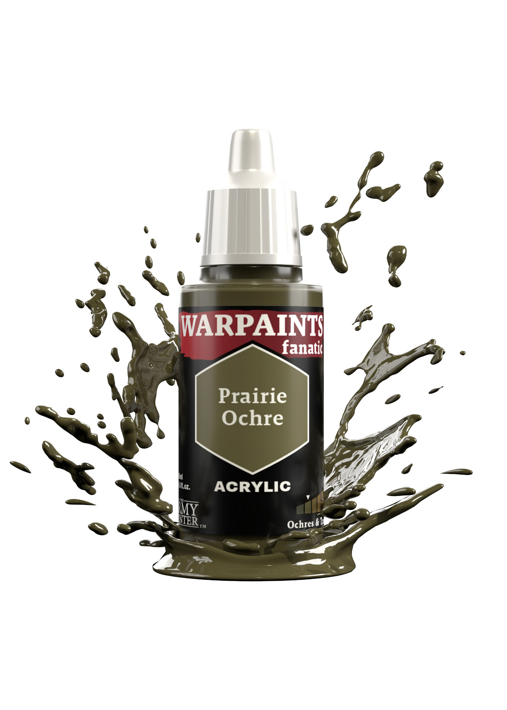 Army Painter WARPAINTS: FANATIC ACRYLIC PRAIRIE OCHRE 18ml