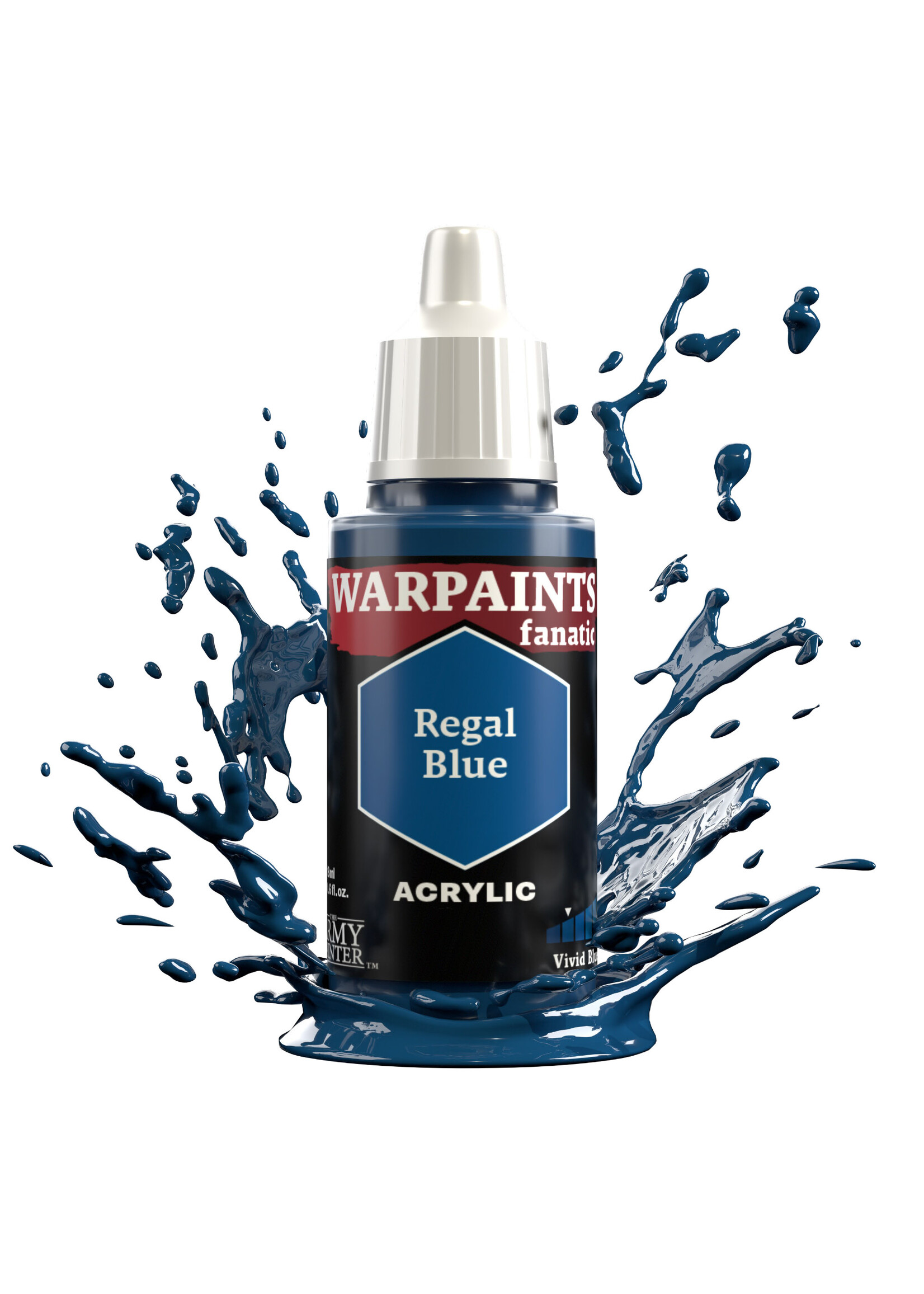 Army Painter WARPAINTS: FANATIC ACRYLIC REGAL BLUE 18ml