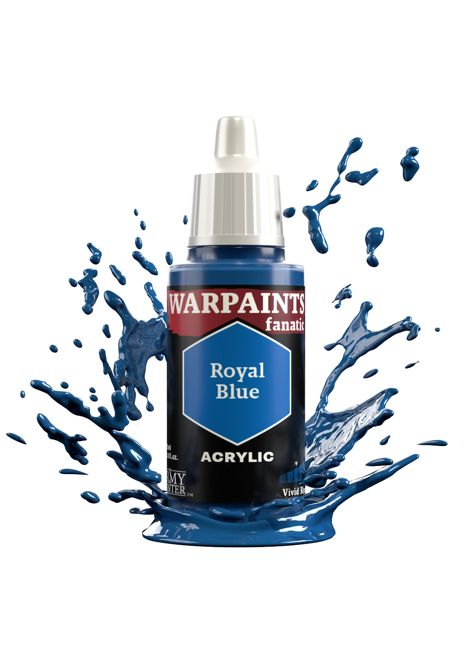 Army Painter WARPAINTS: FANATIC ACRYLIC ROYAL BLUE 18ml