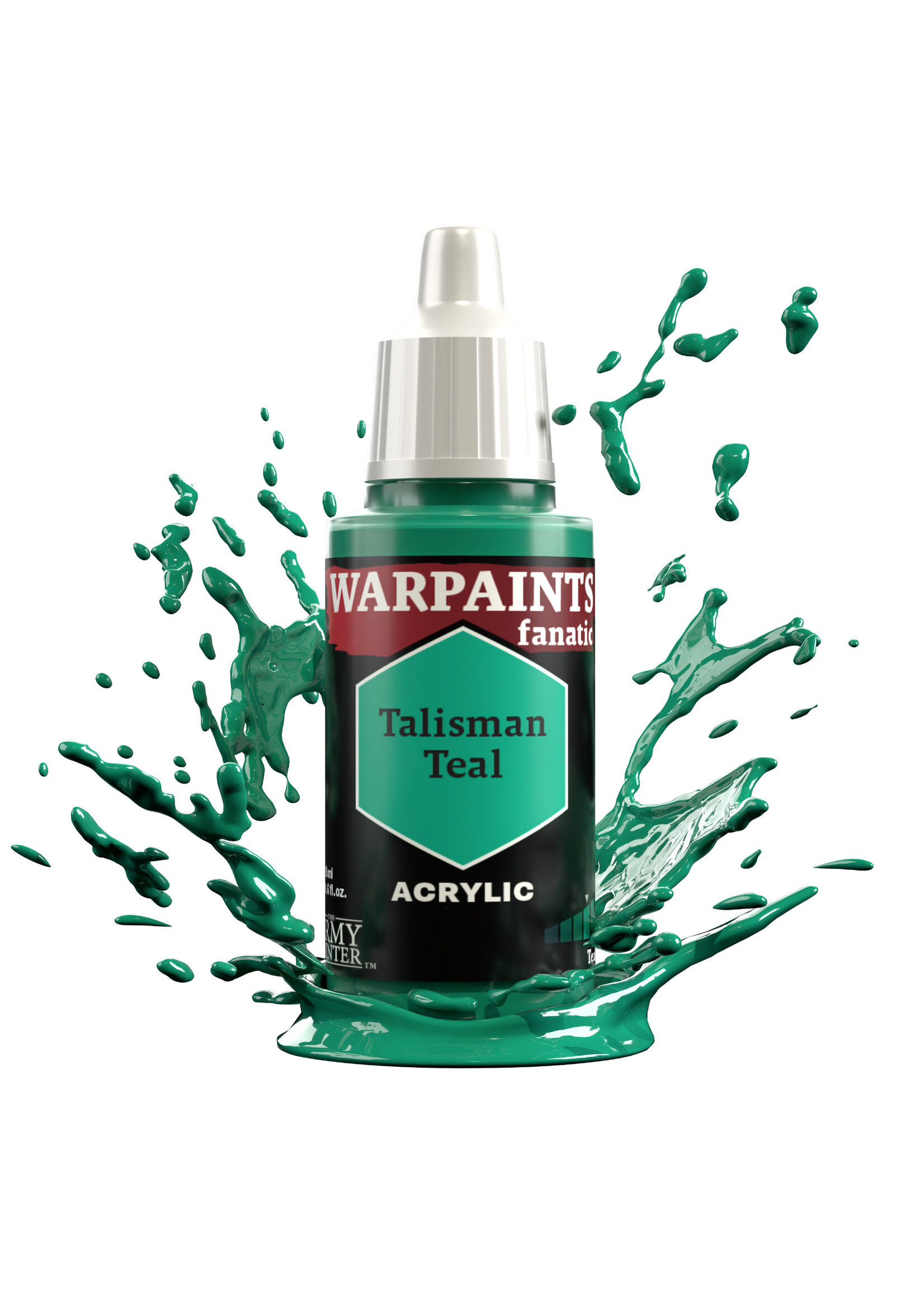 Army Painter WARPAINTS: FANATIC ACRYLIC TALISMAN TEAL 18ml