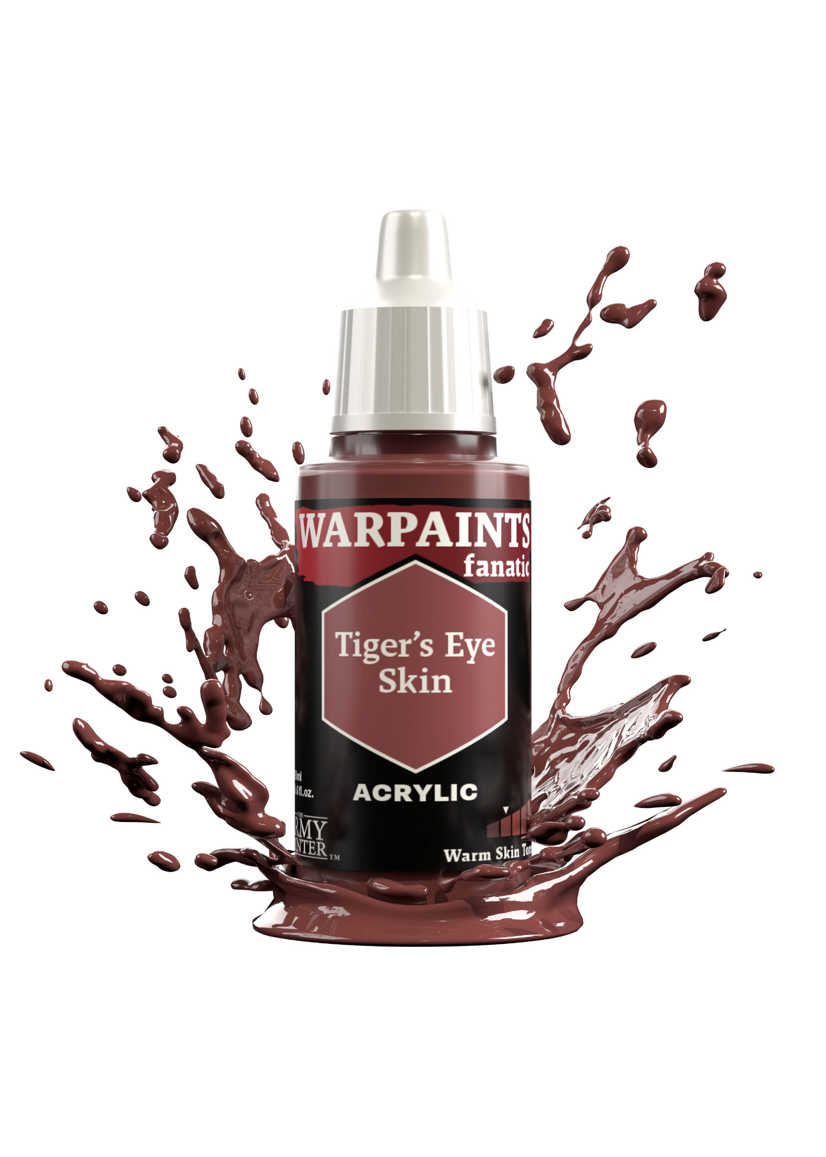 Army Painter WARPAINTS: FANATIC ACRYLIC TIGER'S EYE SKIN 18ml