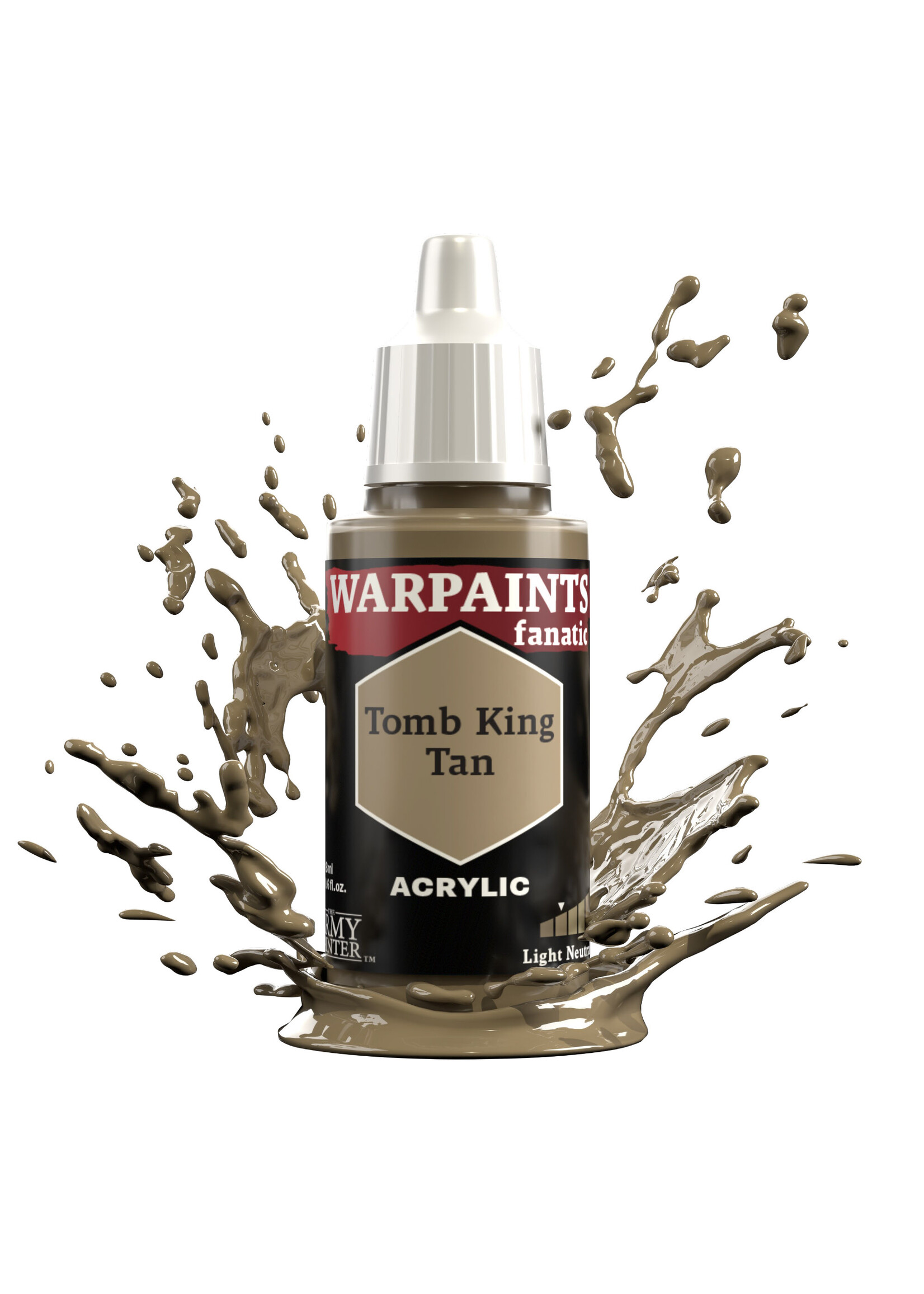 Army Painter WARPAINTS: FANATIC ACRYLIC TOMB KING TAN 18ml
