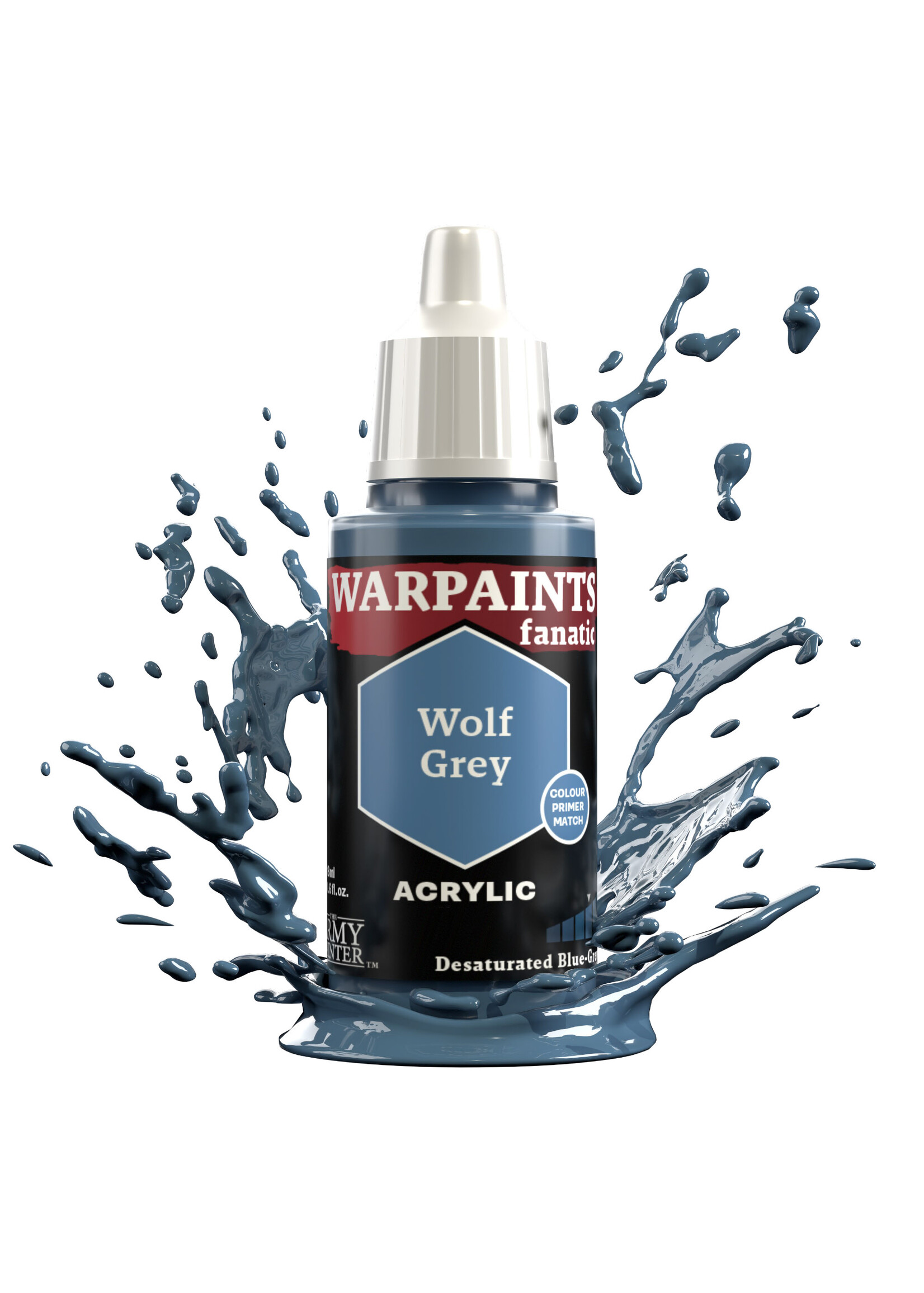 Army Painter WARPAINTS: FANATIC ACRYLIC WOLF GREY 18ml