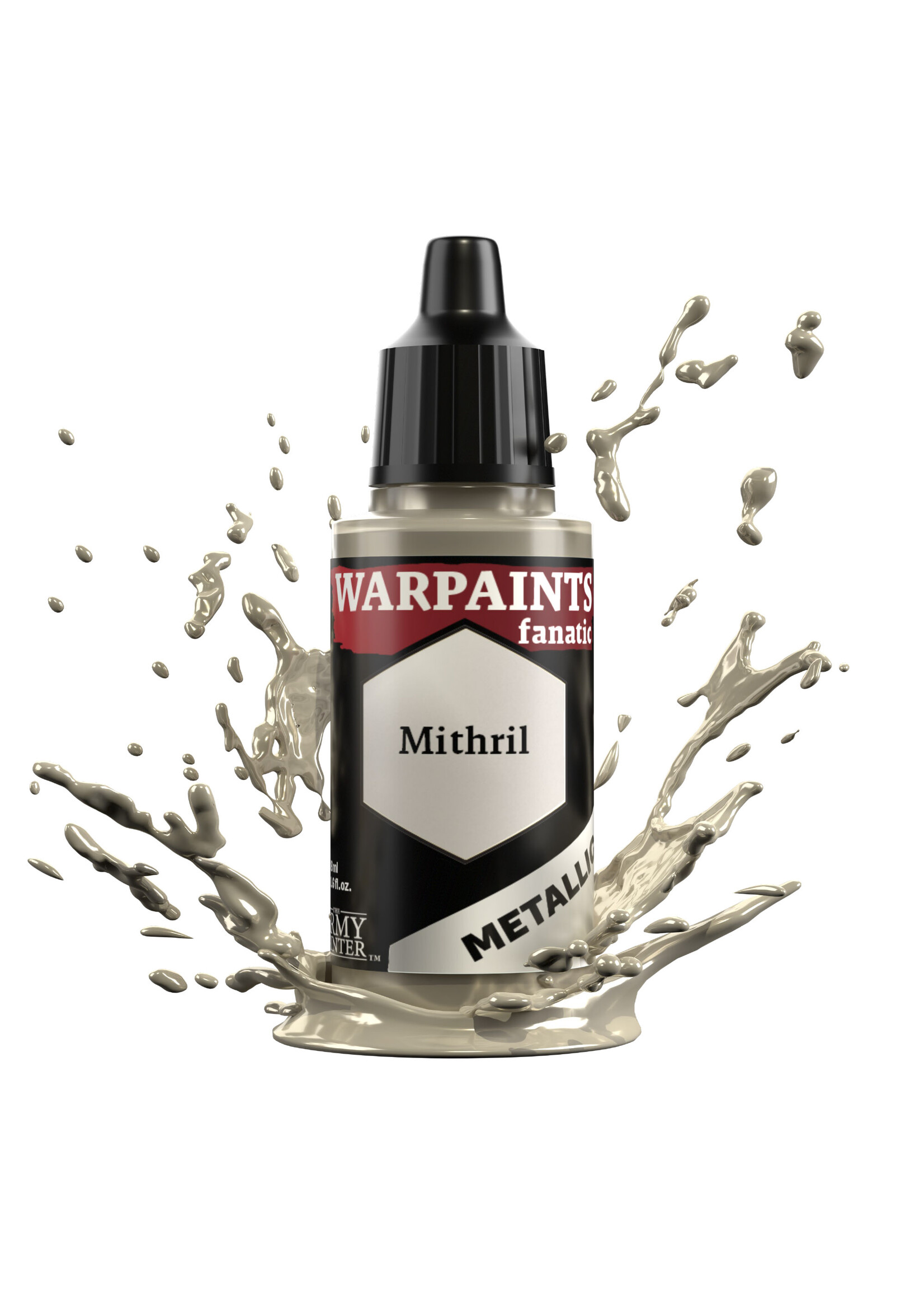 Army Painter WARPAINTS: FANATIC METALLICS MITHRIL 18ml