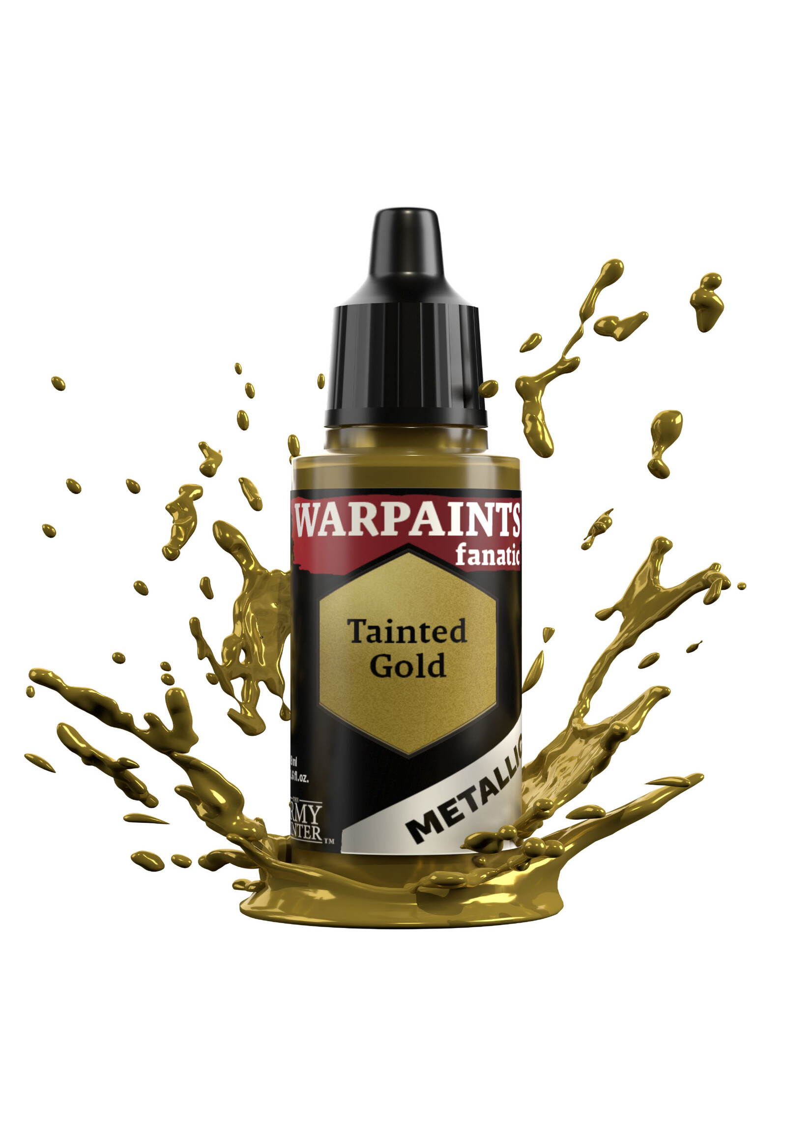 Army Painter WARPAINTS: FANATIC METALLICS TAINTED GOLD 18ml