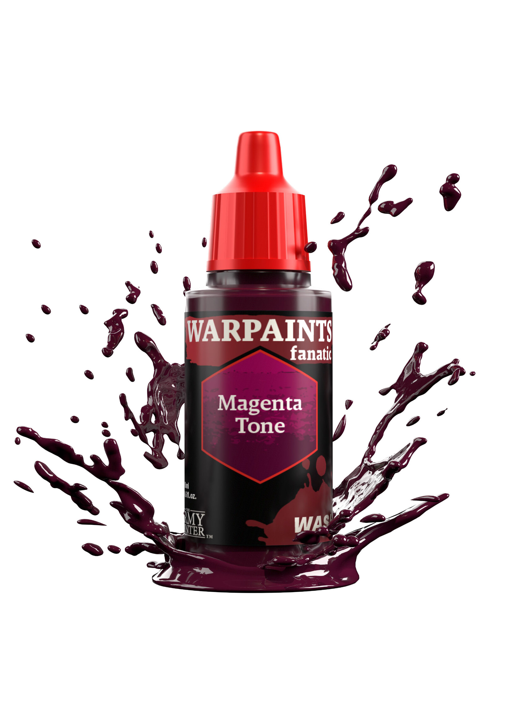 Army Painter WARPAINTS: FANATIC WASH MAGENTA TONE 18ml