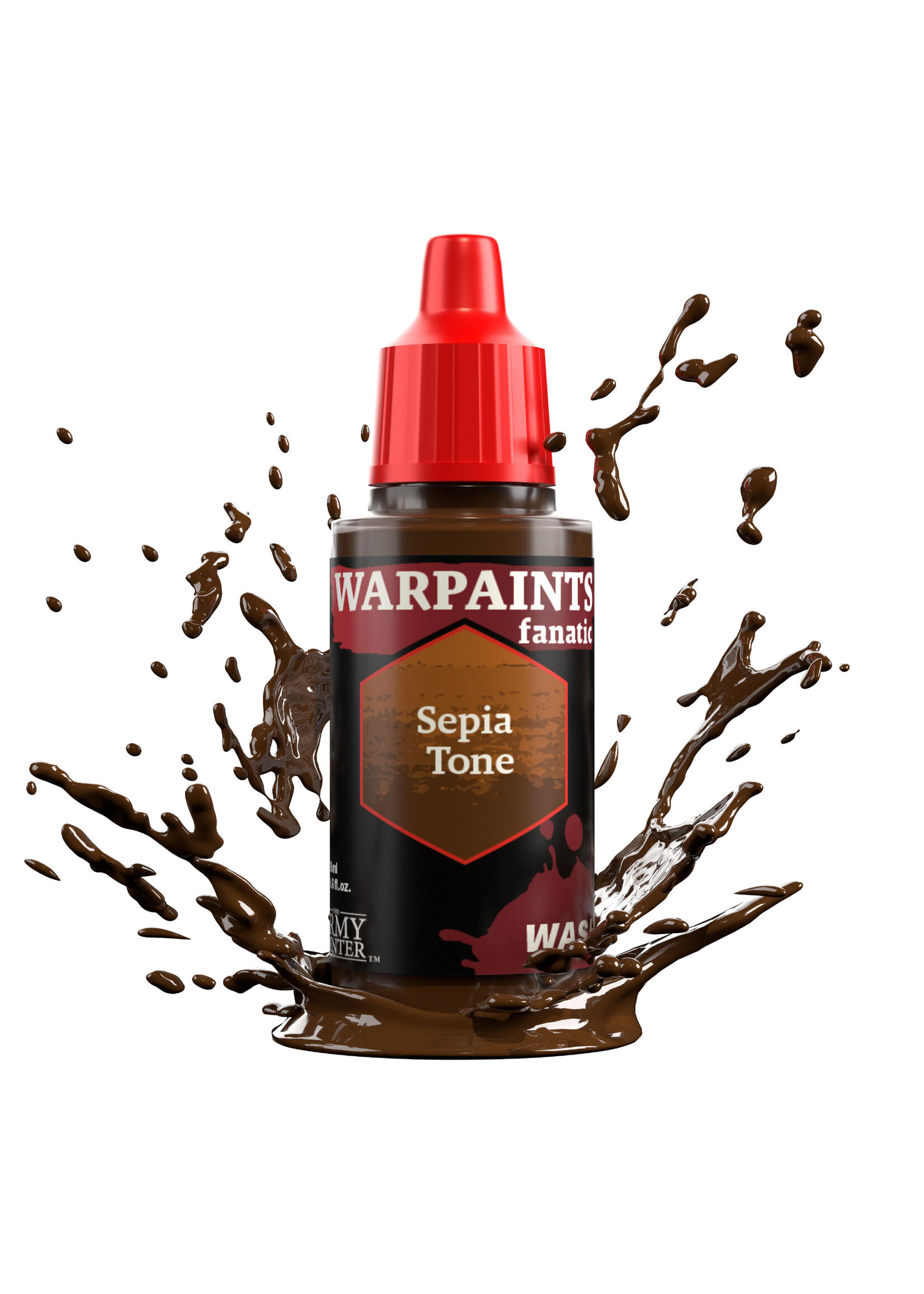 Army Painter WARPAINTS: FANATIC WASH SEPIA TONE 18ml