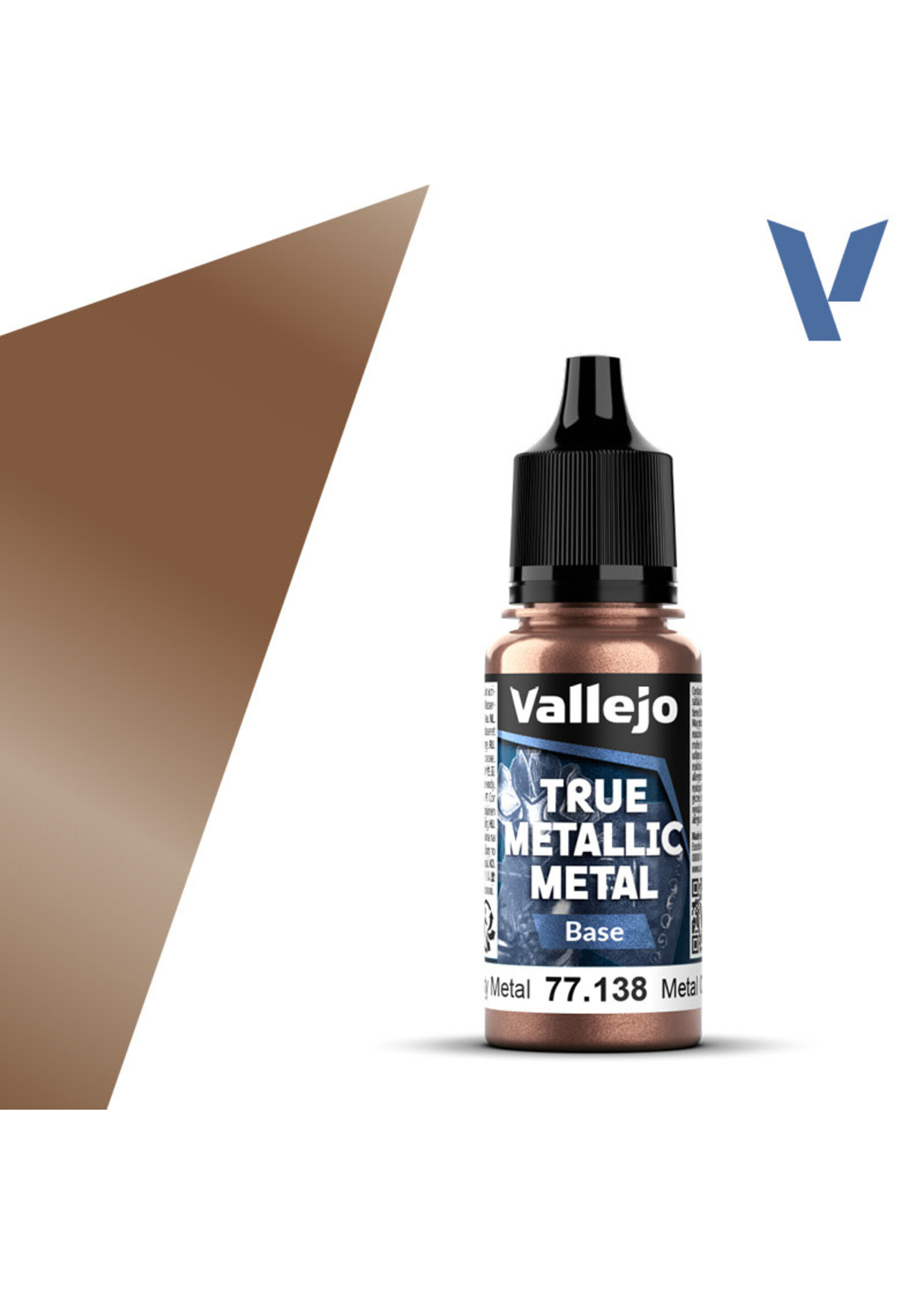 Vallejo VAL77138 True Metallic Rusty Metal (18ml)