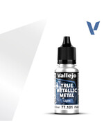 Vallejo VAL77101 True Metallic Sterling Silver Light (18ml)