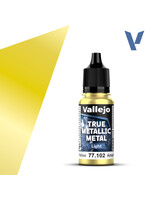 Vallejo VAL77102 True Metallic Radiant Yellow (18ml)
