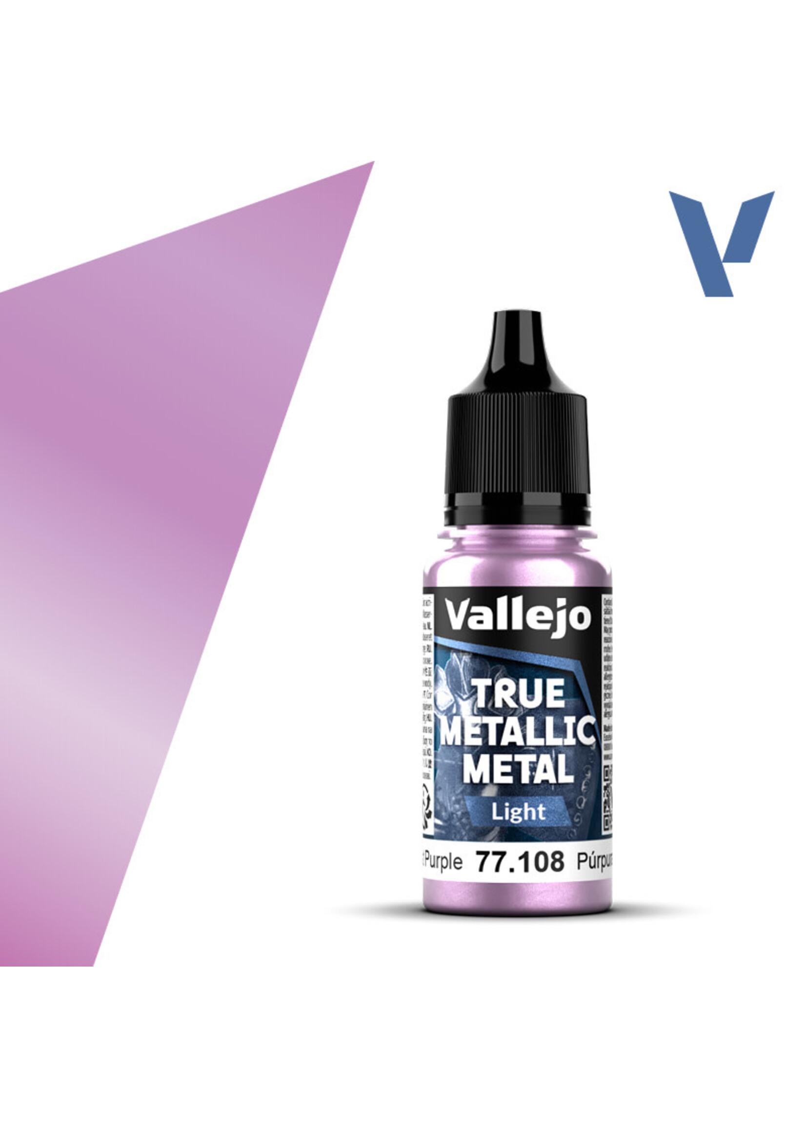 Vallejo VAL77108 True Metallic Amethyst Purple (18ml)