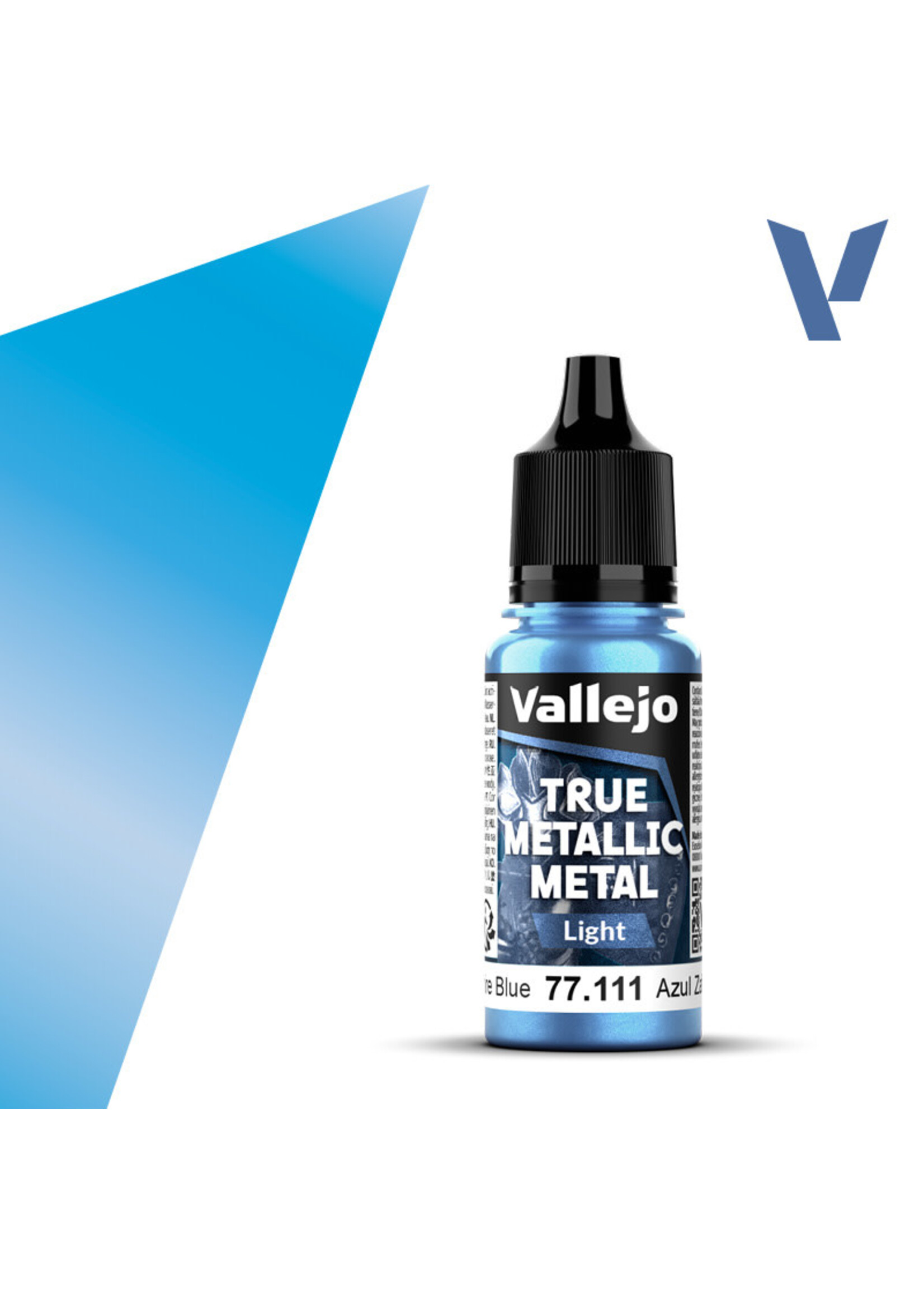 Vallejo VAL77111 True Metallic Sapphire Blue (18ml)
