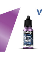 Vallejo VAL77128 True Metallic Amethyst Purple Base (18ml)