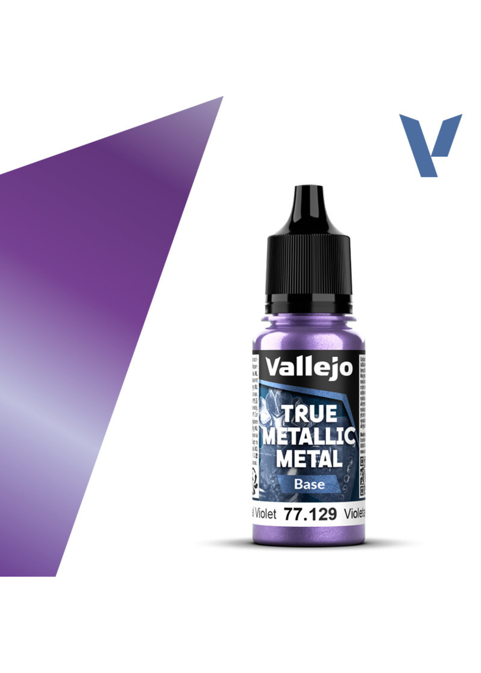 Vallejo VAL77129 True Metallic Celestial Violet (18ml)