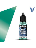 Vallejo VAL77133 True Metallic Beetle Green (18ml)
