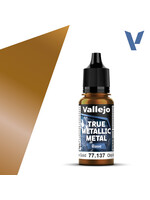 Vallejo VAL77137 True Metallic Arcane Gold (18ml)