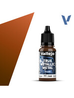 Vallejo VAL77144 True Metallic Ancient Copper (18ml)