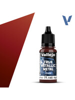 Vallejo VAL77145 True Metallic Forged Red (18ml)