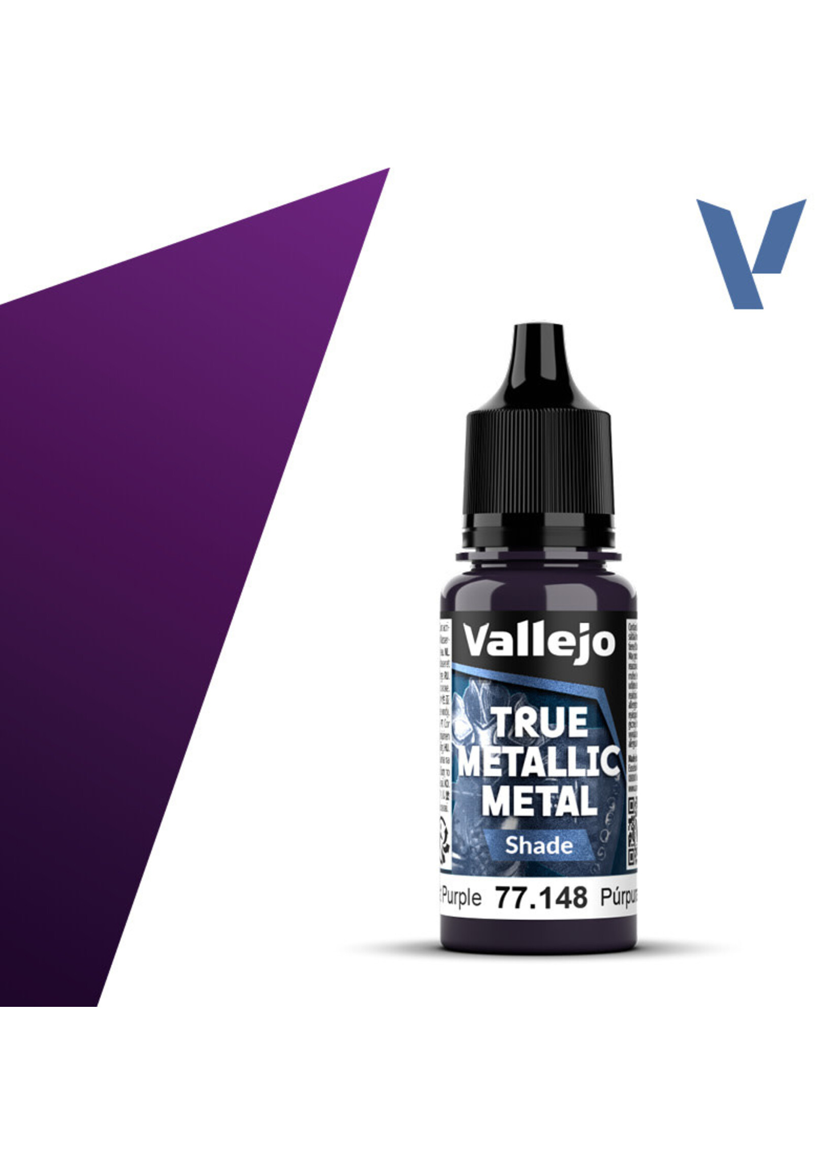 Vallejo VAL77148 True Metallic Amethyst Purple (18ml)