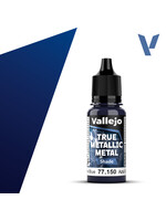 Vallejo VAL77150 True Metallic Ultramarine Blue (18ml)