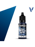 Vallejo VAL77151 True Metallic Sapphire Blue (18ml)