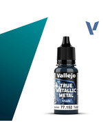 Vallejo VAL77152 True Metallic Hydra Turquoise (18ml)