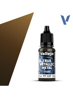 Vallejo VAL77157 True Metallic Arcane Gold Shade (18ml)