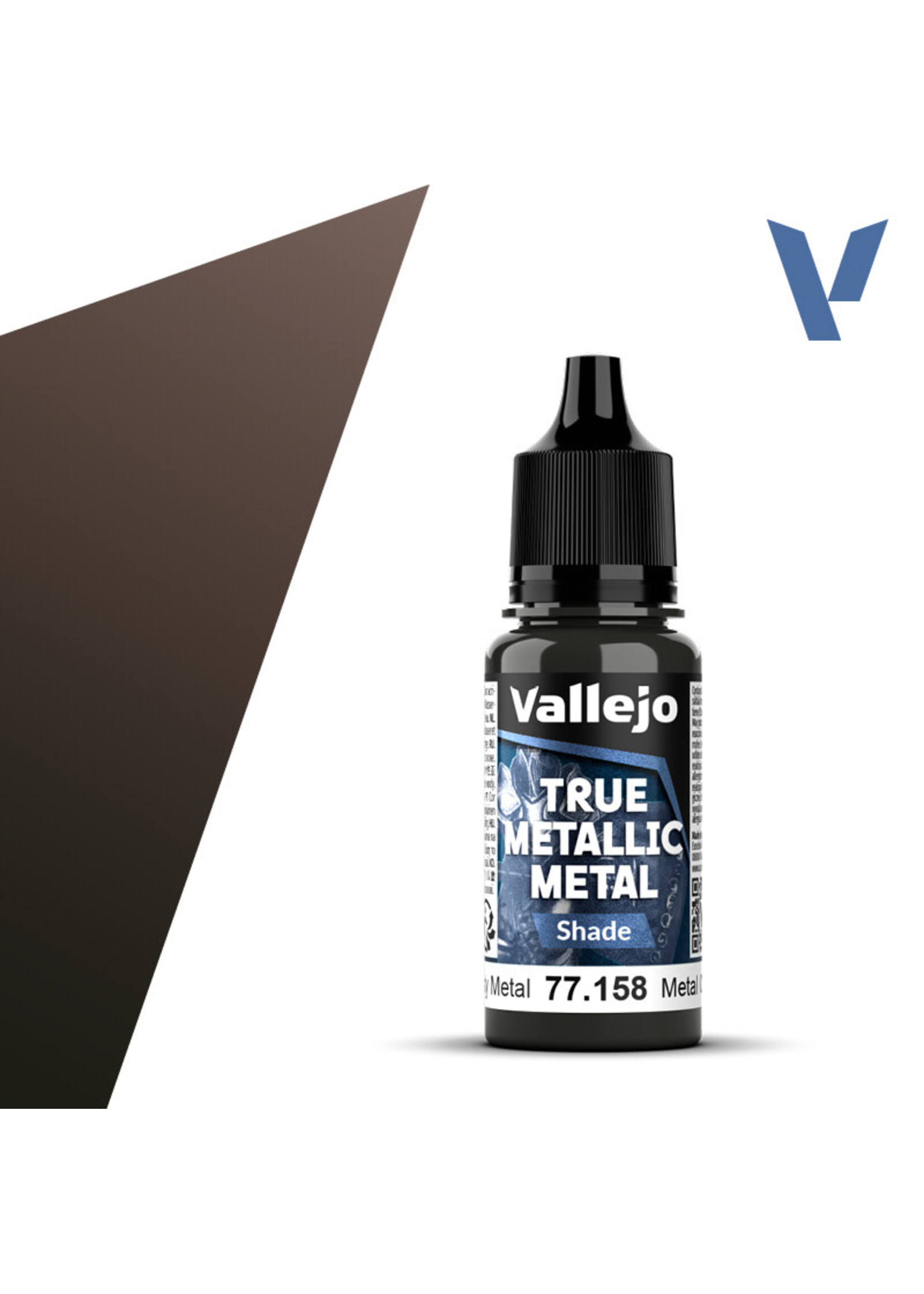 Vallejo VAL77158 True Metallic Rusty Metal Shade (18ml)