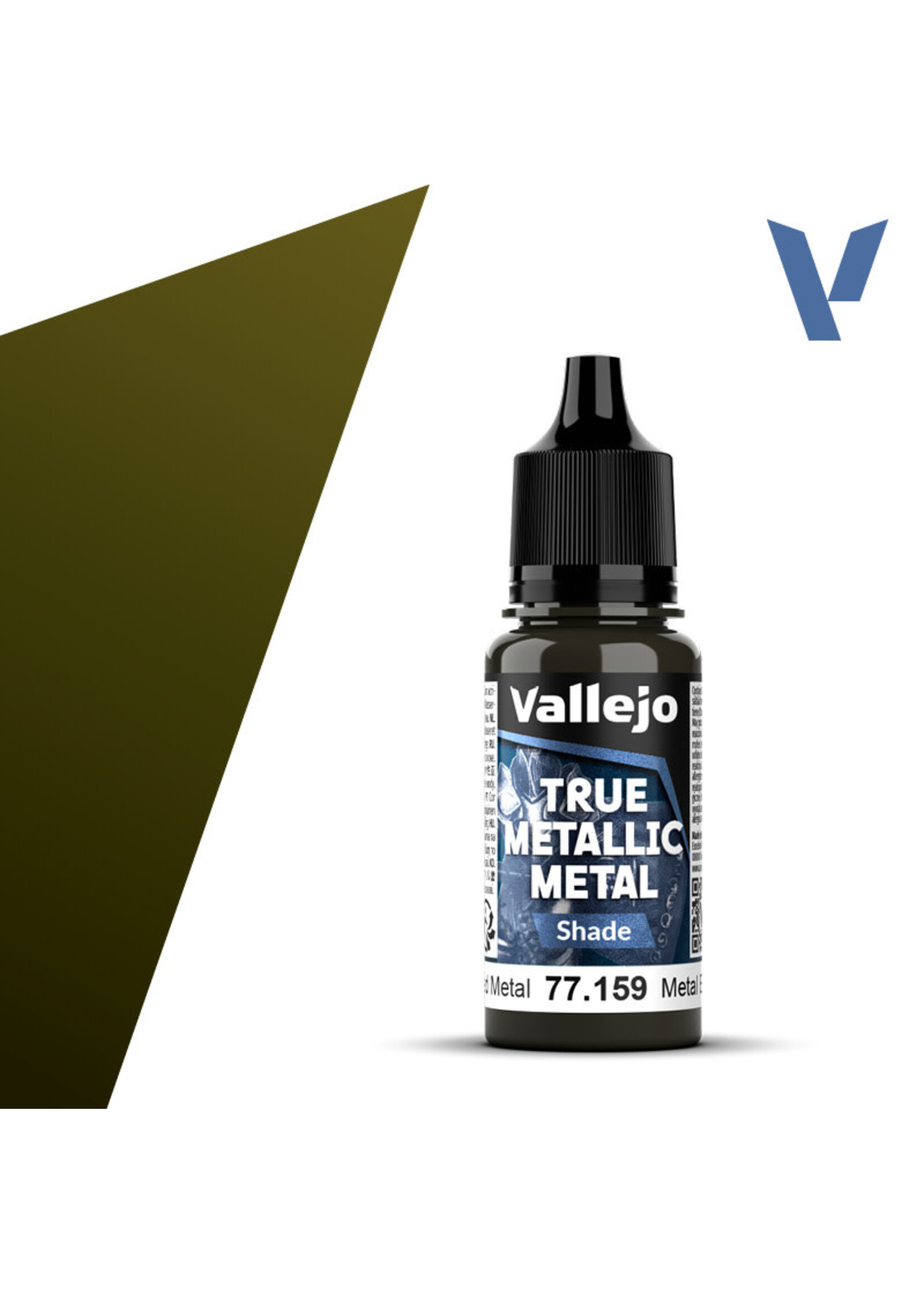 Vallejo VAL77159 True Metallic Aged Metal (18ml)