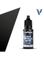 Vallejo VAL77160 True Metallic Obsidian Black Shade (18ml)