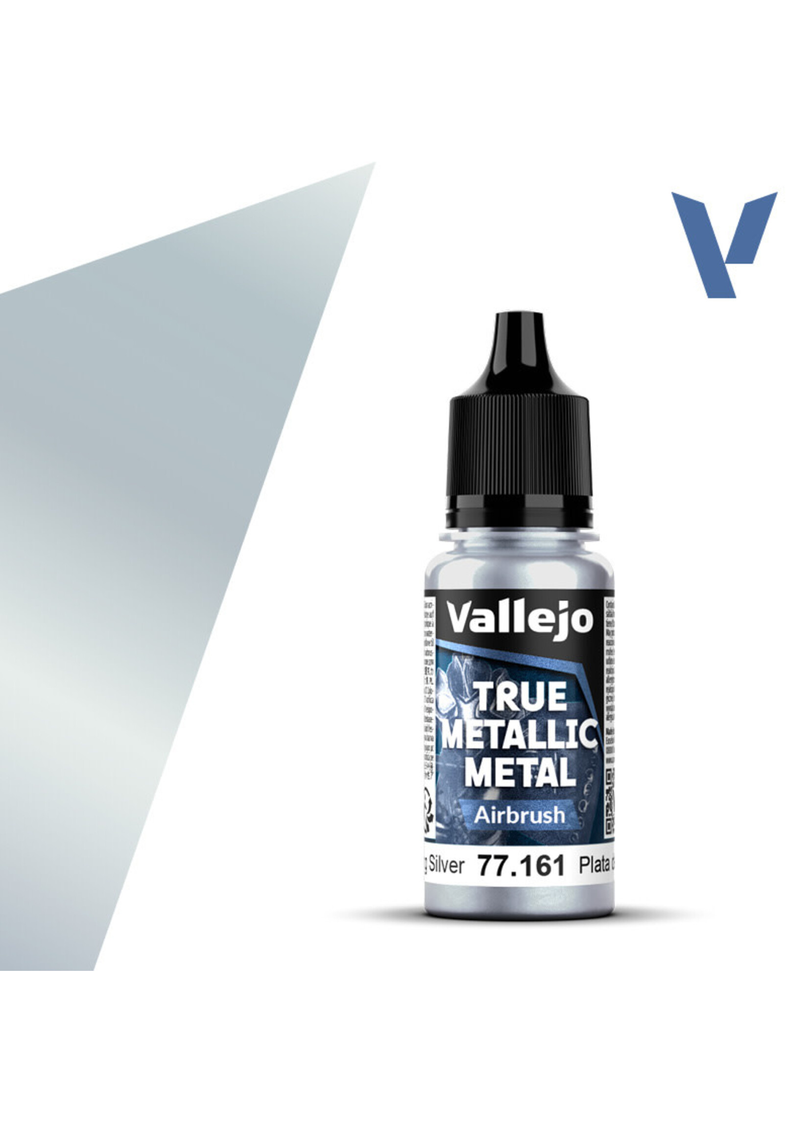 Vallejo VAL77161 True Metallic Sterling Silver (18ml)