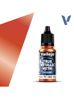 Vallejo VAL77165 True Metallic Forged Red (18ml)