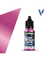Vallejo VAL77167 True Metallic Crimson Magenta (18ml)