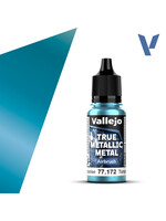 Vallejo VAL77172 True Metallic Hydra Turquoise (18ml)