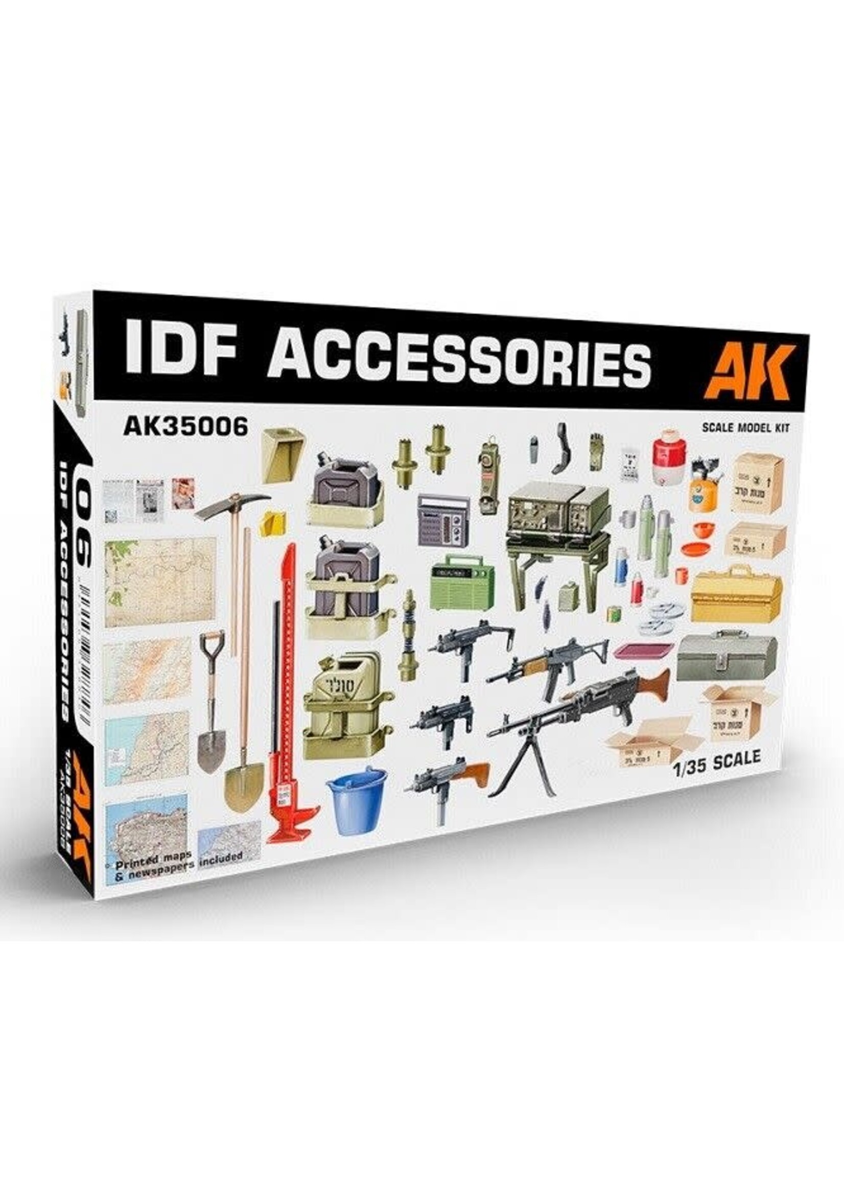 AK Interactive AK35006 IDF Accessories (1/35)