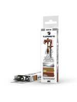 AK Interactive AK-M108 Tools & Weapons Set (3pc) Playmarker