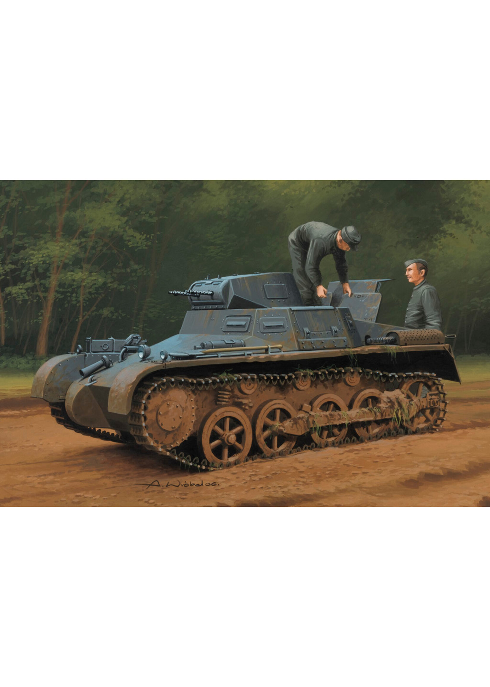 Hobby Boss HBOSS80145 German Panzer 1 Ausf.A Sd.Kfz.101 (1/35)