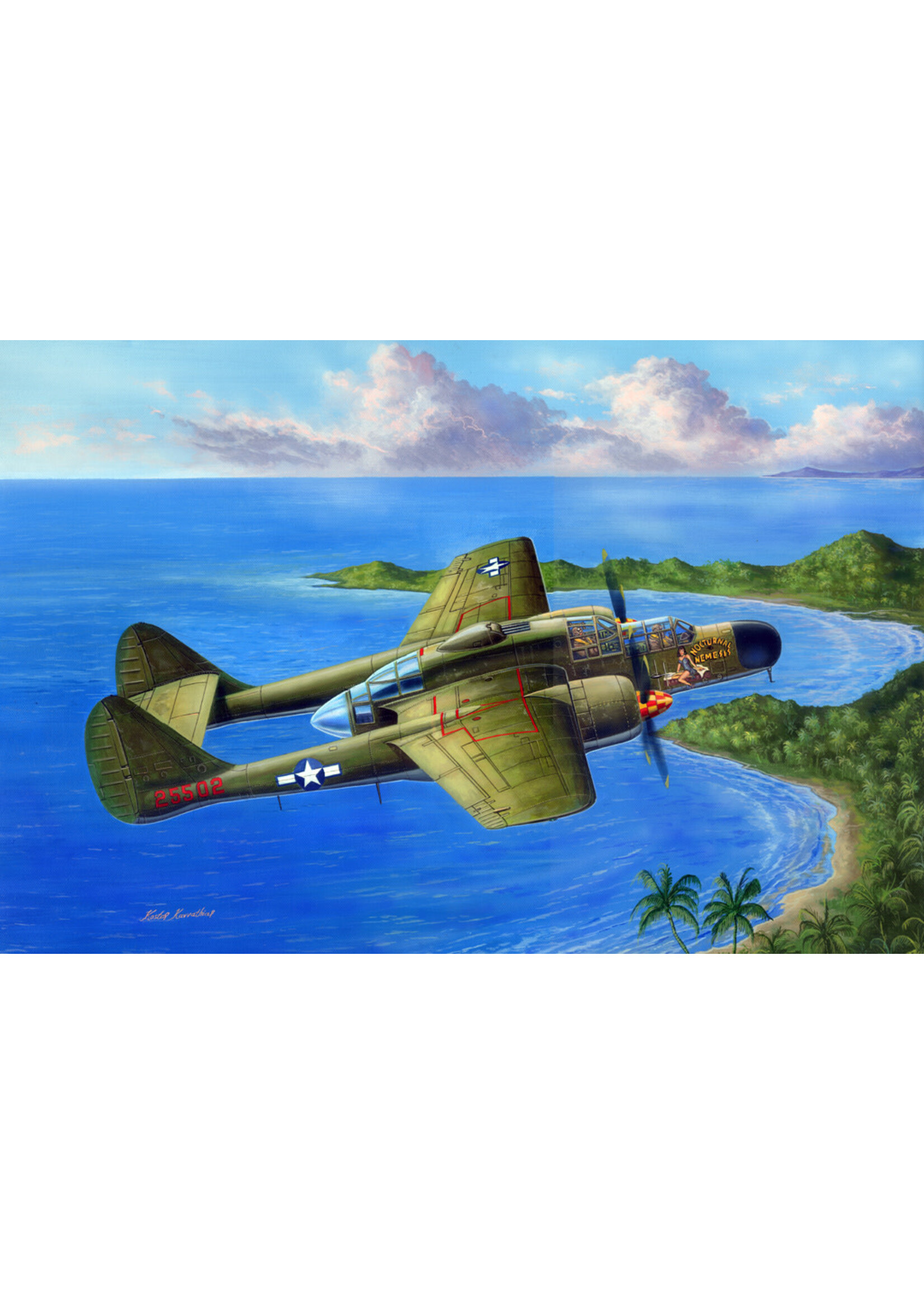 Hobby Boss HBOSS81730 P-61A Black Widow (1/48)