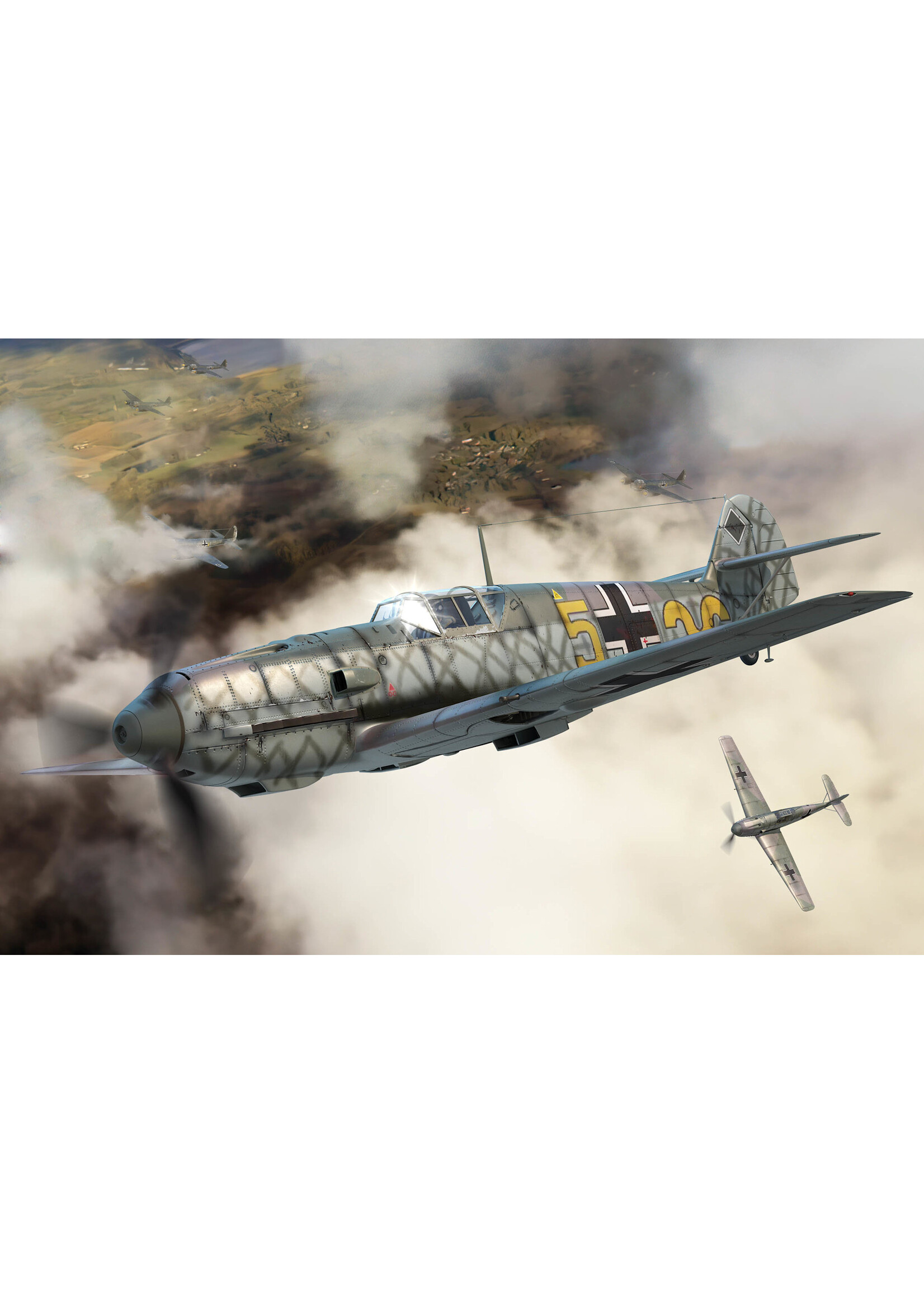 Hobby Boss HBOSS81791 Messerschmitt Bf109E-3 (1/48)