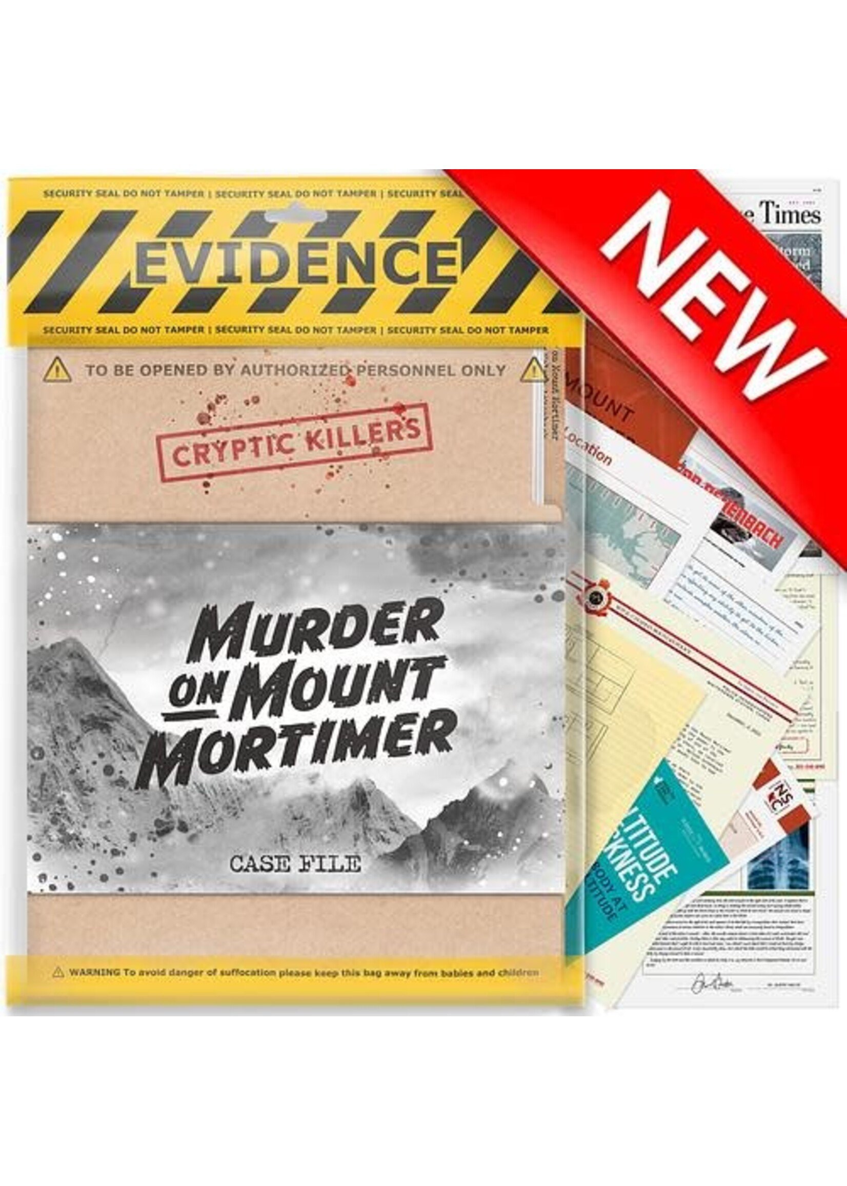 Cryptic Killers Murder on Mount Mortimer