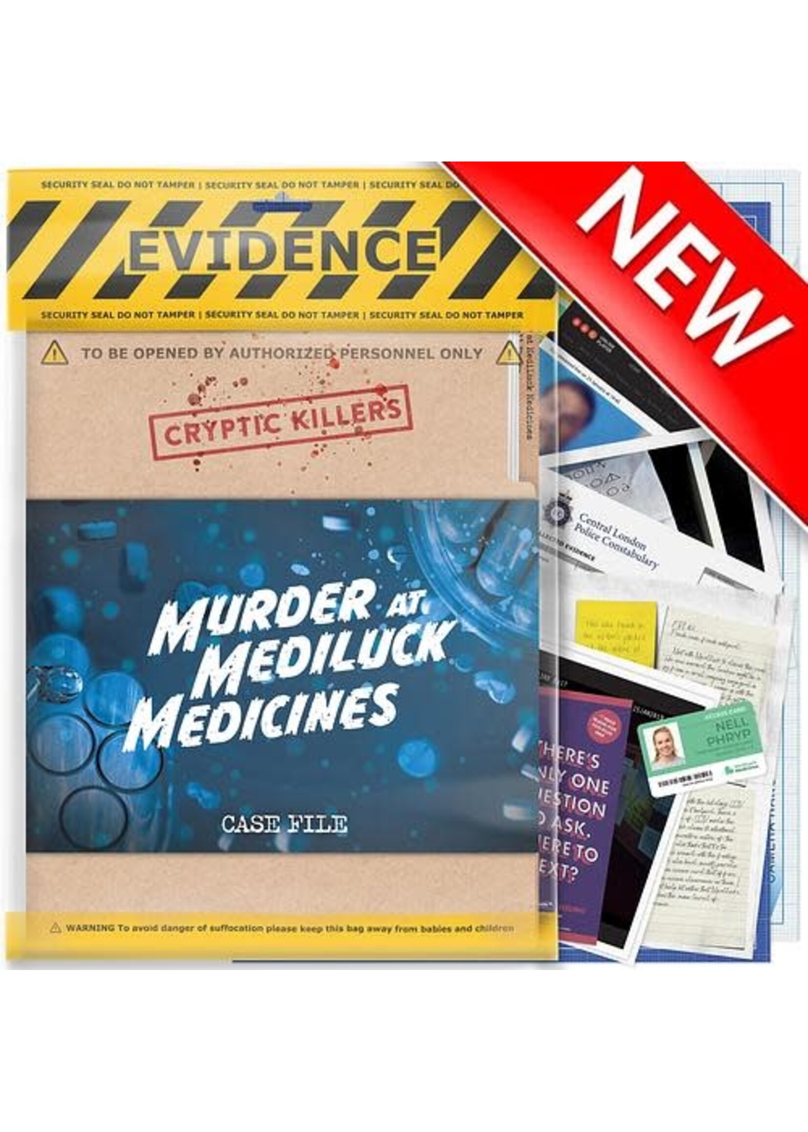 Cryptic Killers Murder at Mediluck Medicines