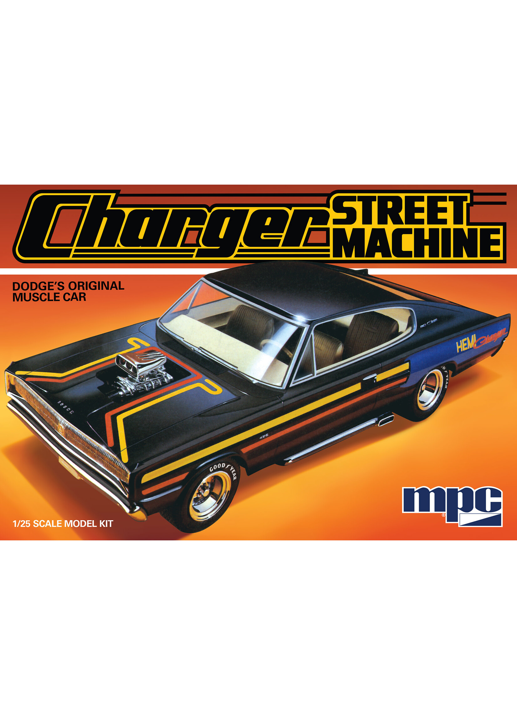 MPC MPC1028 1967 Dodge Charger Street Machine (1/25)
