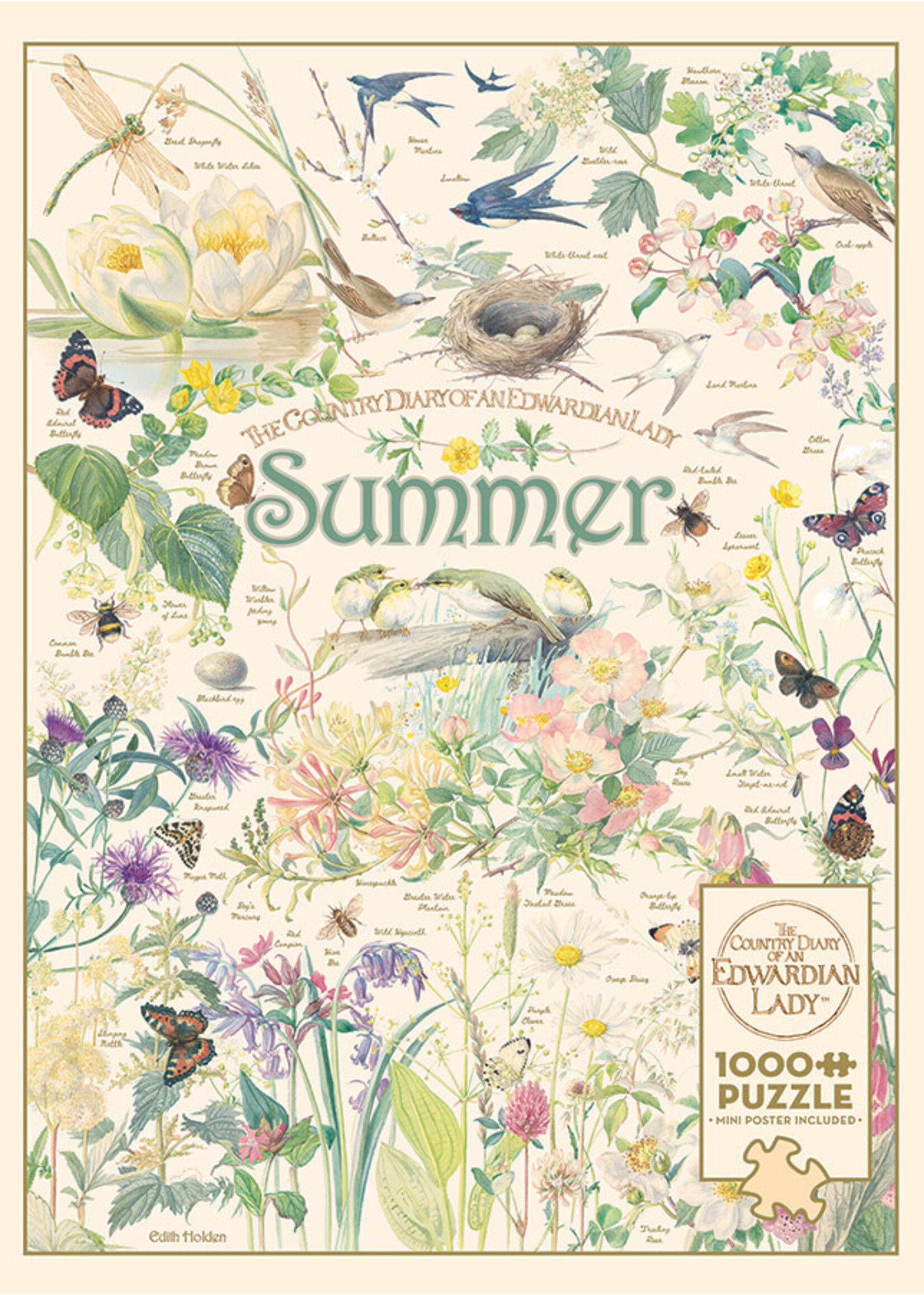 Cobble Hill CH40093 Country Diary Summer (Puzzle1000)
